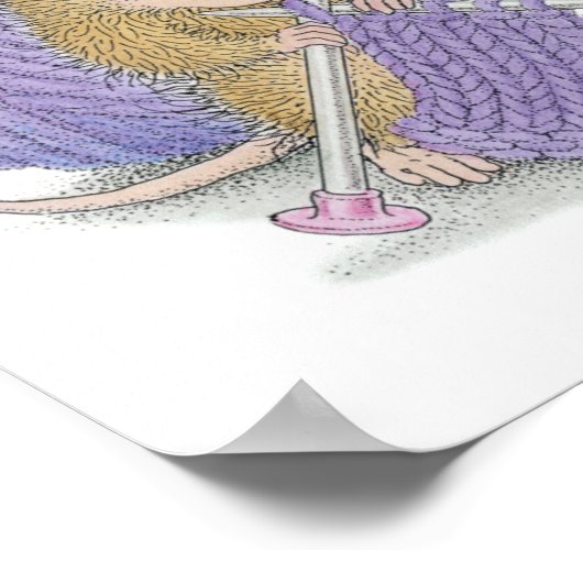 House-Mouse Designs® - Wall Art Poster (Ecke)