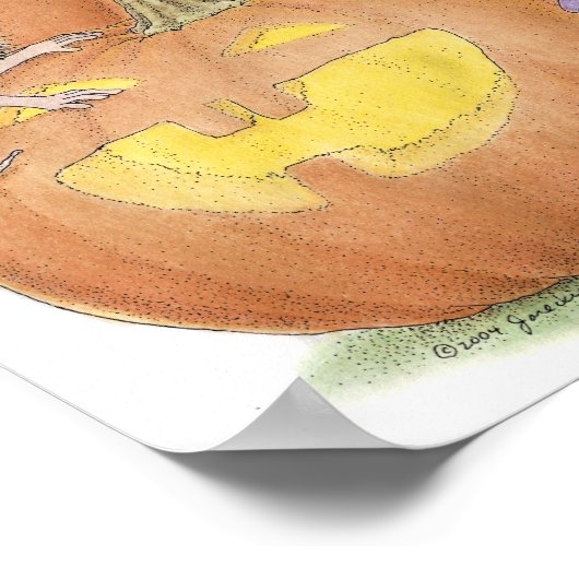 House-Mouse Designs® - Wall Art Poster (Ecke)