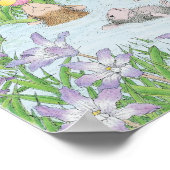 House-Mouse Designs® - Wall Art Poster (Ecke)