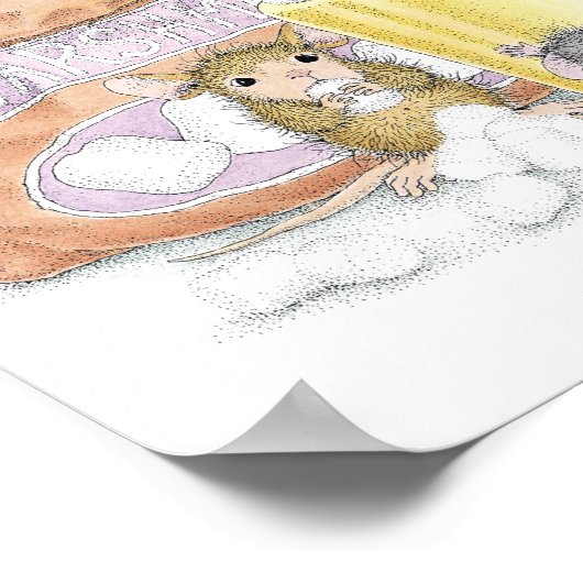 House-Mouse Designs® - Wall Art Poster (Ecke)