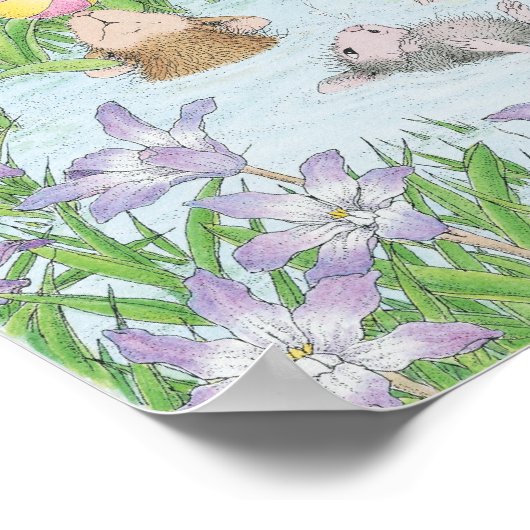 House-Mouse Designs® - Wall Art Poster (Ecke)