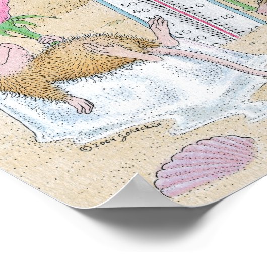 House-Mouse Designs® - Wall Art Poster (Ecke)