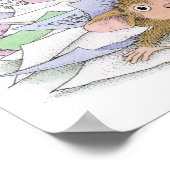 House-Mouse Designs® - Wall Art Poster (Ecke)