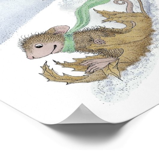 House-Mouse Designs® - Wall Art Poster (Ecke)