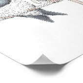 House-Mouse Designs® - Wall Art Poster (Ecke)