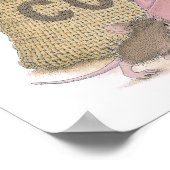 House-Mouse Designs® - Wall Art Poster (Ecke)