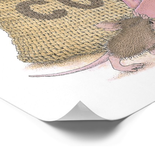 House-Mouse Designs® - Wall Art Poster (Ecke)