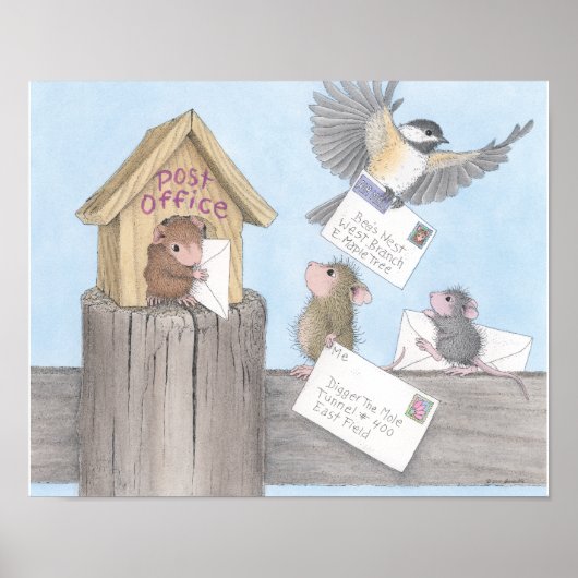 House-Mouse Designs® - Wall Art Poster (Vorne)