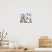 House-Mouse Designs® - Wall Art Poster (Küche)