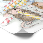 House-Mouse Designs® - Wall Art Poster (Ecke)