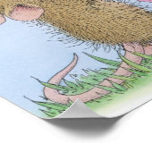 House-Mouse Designs® - Wall Art Poster (Ecke)