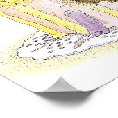 House-Mouse Designs® - Wall Art Poster (Ecke)