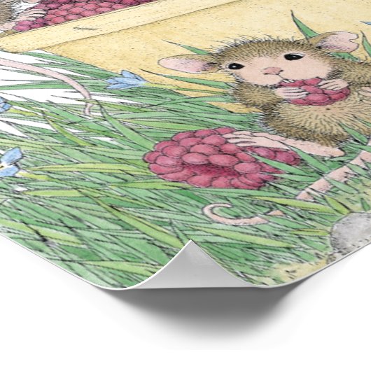 House-Mouse Designs® - Wall Art Poster (Ecke)
