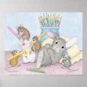 House-Mouse Designs® - Wall Art Poster (Vorne)