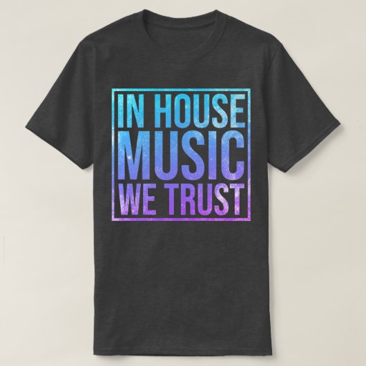 House Music15 T-Shirt (Design vorne)