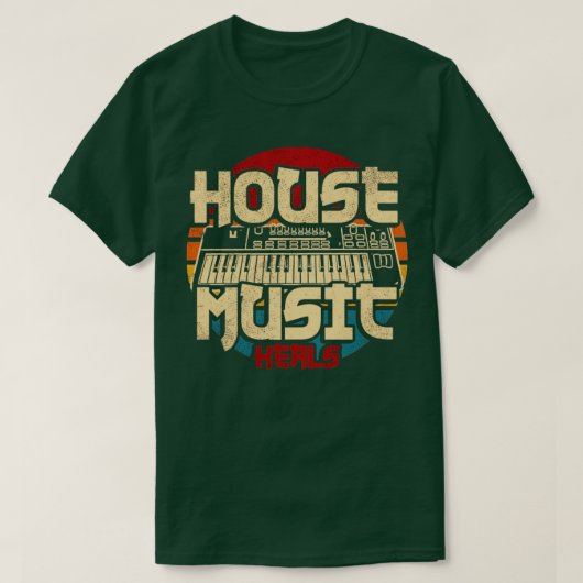 House Music3 T-Shirt (Design vorne)