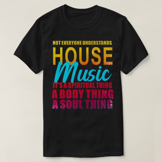 House Music7 T-Shirt (Design vorne)