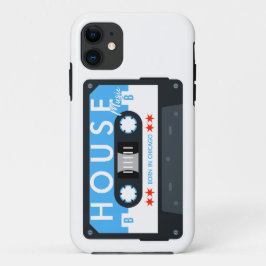 House Music Cassette Design Geboren in Chicago Case-Mate iPhone Hülle