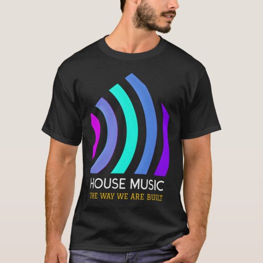 House Music Deep Funky House T-Shirt (Vorderseite)