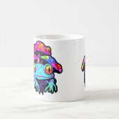 House Music Dj Psychedelic Mushroom Edm Kaffeetasse (Mittel)