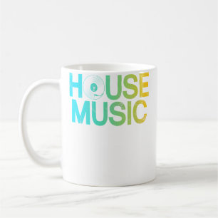 House Music Edm Rave Dj Electro Deep House Fan Kaffeetasse