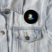 House Music Ghost Dj Optical Illusion Edm Hallowee Button (Beispiel)