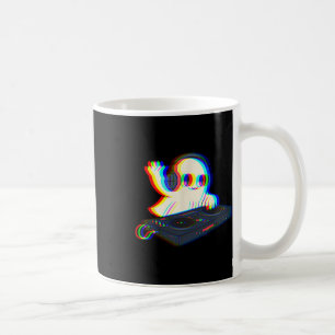 House Music Ghost Dj Optical Illusion Edm Hallowee Kaffeetasse