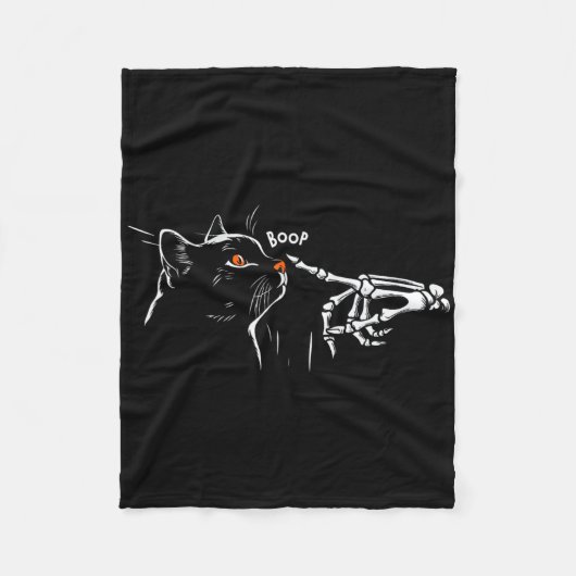 House Music Ghost Halloween Techno Rave Halloween Fleecedecke (Vorderseite)