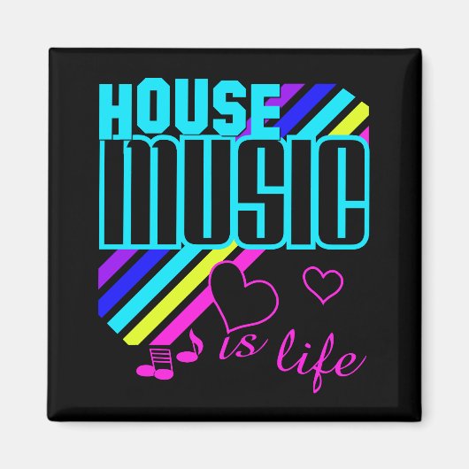 House Music Magnet (Vorne)