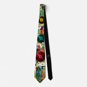 House Music Necktie Deejay Apparel Zubehör Krawatte