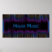 House Music Poster (Vorne)