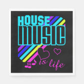House Music Serviette (Vorderseite)