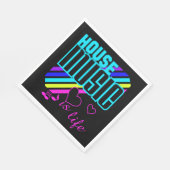 House Music Serviette (Ecke)