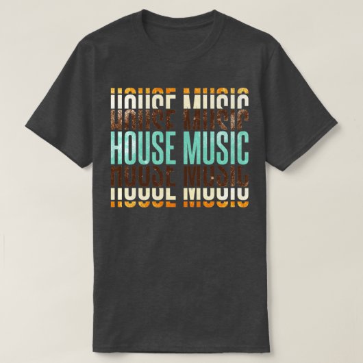 House Music T-Shirt (Design vorne)