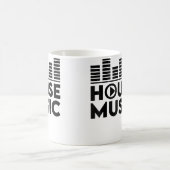 House-Musik Edm Rave Dj House Kaffeetasse (Mittel)
