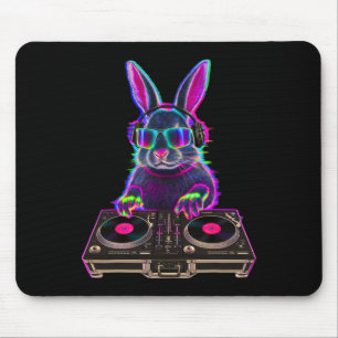 House-Musik-Festival-Hase-Dj-Techno-Rave-Edm-Ost Mousepad