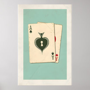 House of Cards Inspirierter Originaldesign-Druck Poster