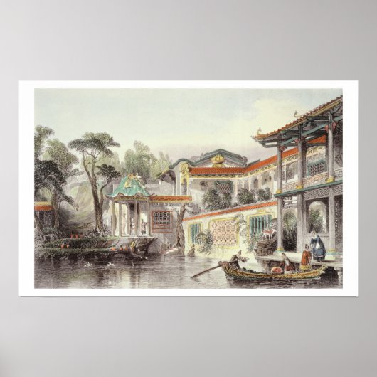 House of Conseequa, ein chinesischer Kaufmann, im  Poster (Vorne)