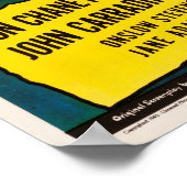 House of Dracula 1945 Vampire Vintag Movie Poster (Ecke)