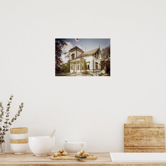 House of Edvard Grieg Poster (Küche)