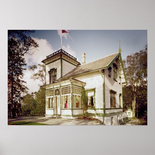 House of Edvard Grieg Poster (Vorne)