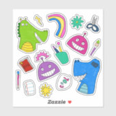 "House of Fun"-Aufkleber Aufkleber (Blatt)