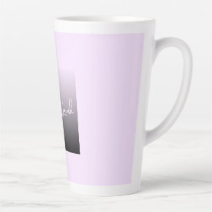 House Of Lavish Latte Tasse Lilac Noir Ombre Tas