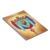 House of Pendragon Banner Notizblock (Rechte Seite)