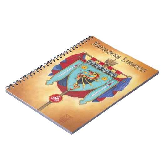 House of Pendragon Banner Notizblock (Linke Seite)