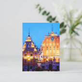House of the Blackheads Postkarte (Stehend Vorderseite)