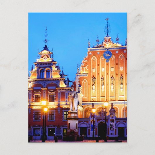 House of the Blackheads Postkarte (Vorderseite)