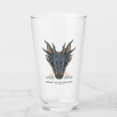 HOUSE OF THE DRAGON Balerion Candle Altar Glas (Vorderseite)