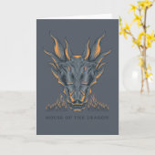 HOUSE OF THE DRAGON Balerion Candle Altar Karte (Gelbe Blume)