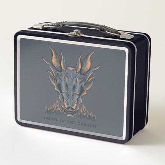HOUSE OF THE DRAGON Balerion Candle Altar Metall Brotdose (Vorderseite)